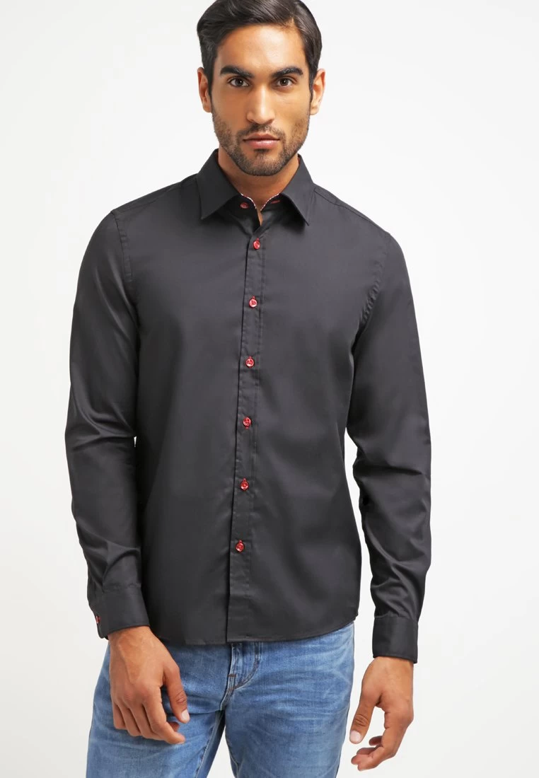 Pier One Shirt - Black/Red 3 Pier One Shirt - Black/Red