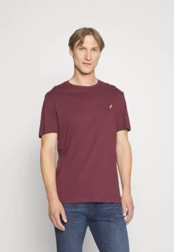 Pier One 5 Pack - Basic T-Shirt - Bordeaux/Dark Green/Dark Blue -Pier One e0b5d95cc3d041c9966f2b110e079408