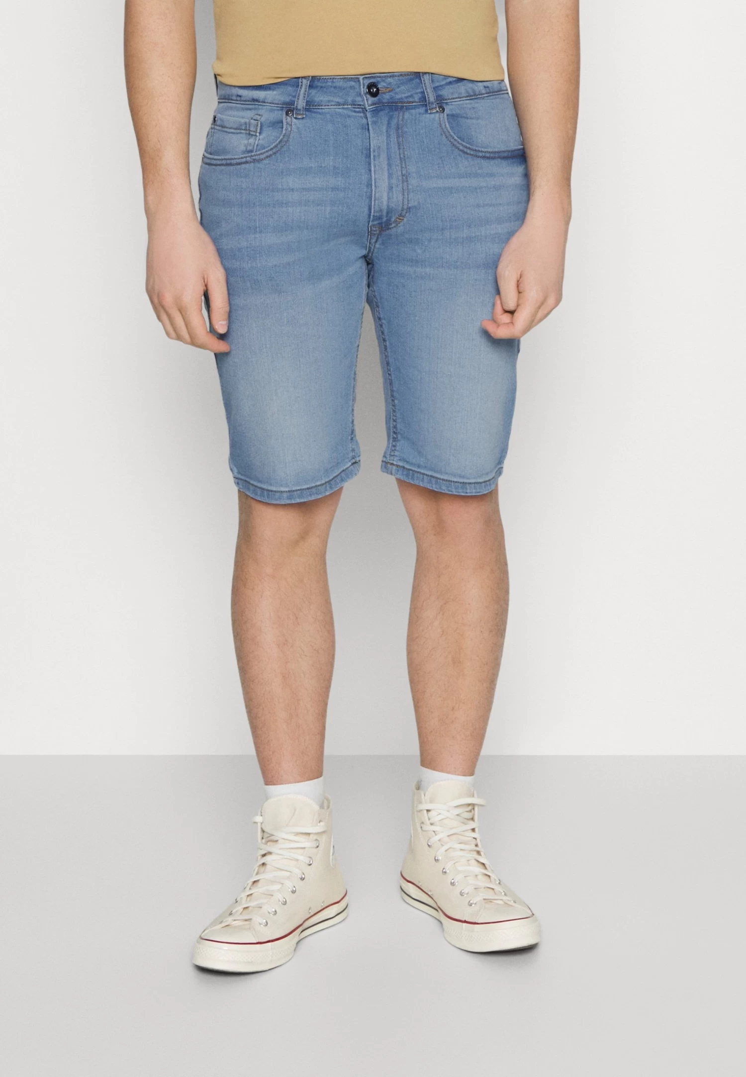 Pier One Denim Shorts - Light Blue Denim 4 Pier One Denim Shorts - Light Blue Denim - Image 2