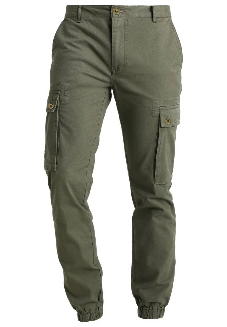 Pier One Cargo Trousers - Olive 8 Pier One Cargo Trousers - Olive - Image 6