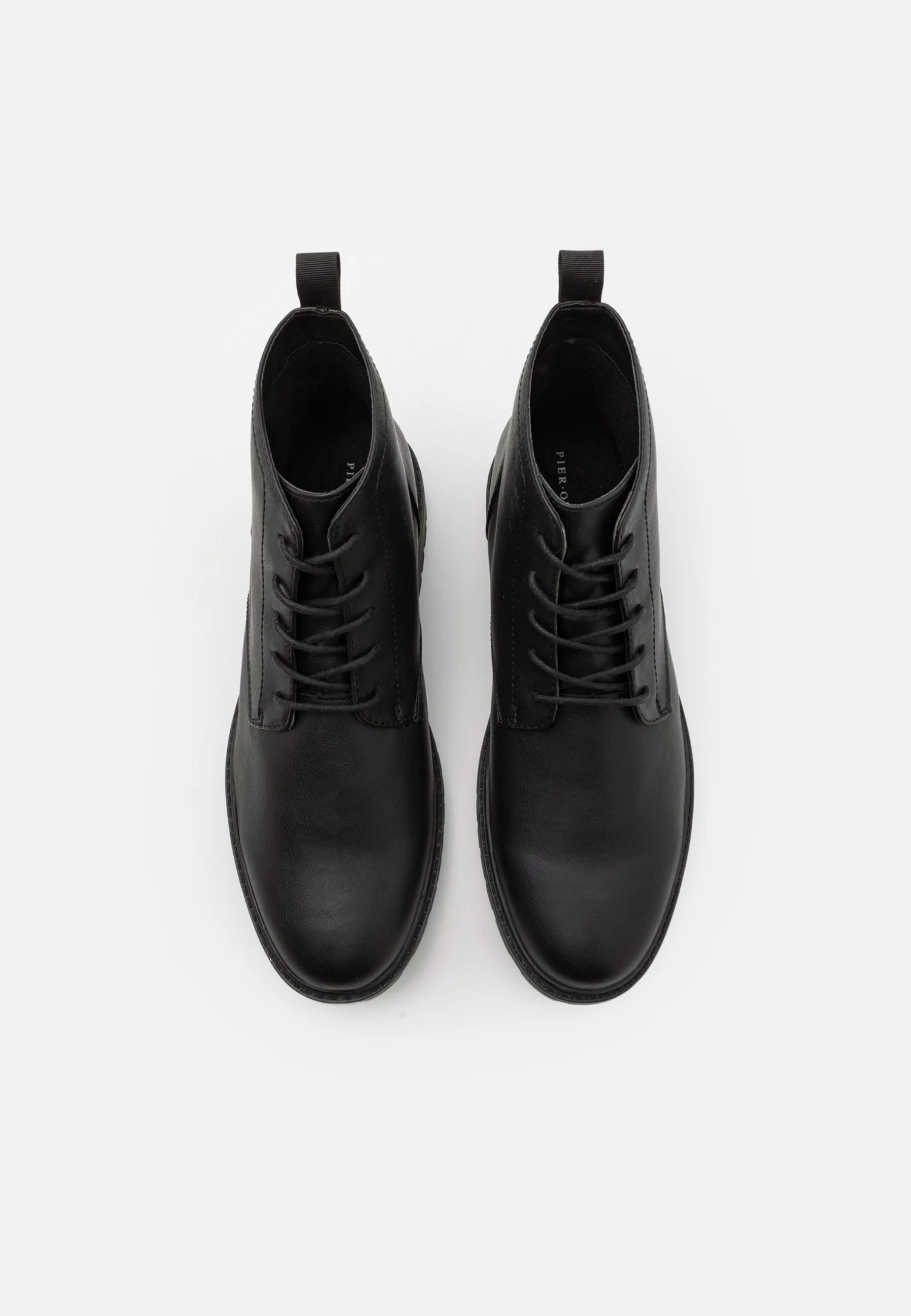 Pier One Lace-Up Ankle Boots - Black 6 Pier One Lace-Up Ankle Boots - Black - Image 4