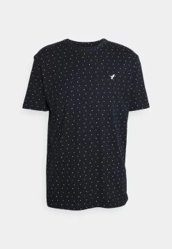 Pier One Print T-Shirt - Dark Blue -Pier One e9d2d05323ab41198451f329ec2d7592