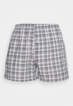 Pier One 5 Pack - Boxer Shorts - Black/Grey/White -Pier One e9f0f7c181d14d0db0374f46730ff1d3