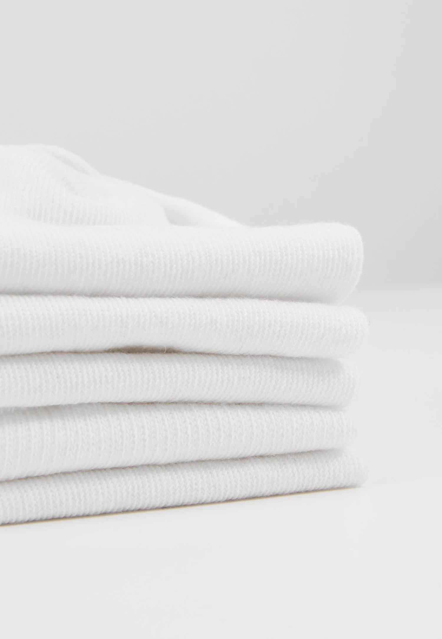 Pier One 5 Pack - Trainer Socks - White 5 Pier One 5 Pack - Trainer Socks - White - Image 3