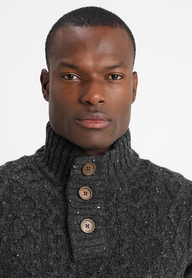 Pier One Jumper - Mottled Dark Grey 7 Pier One Jumper - Mottled Dark Grey - Image 5