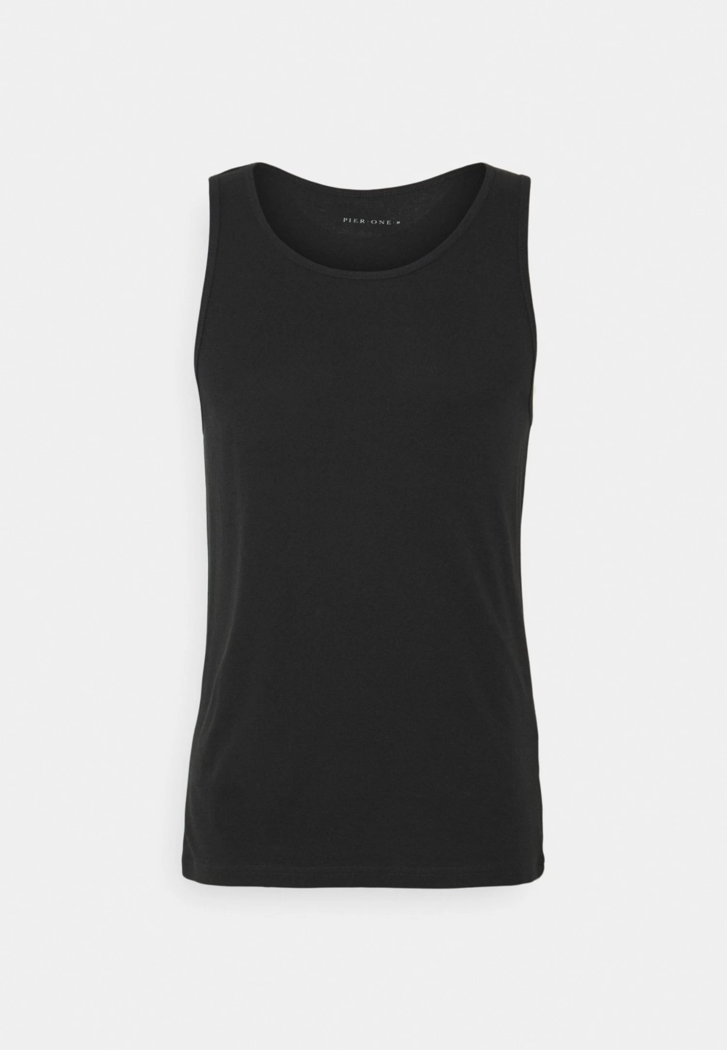 Pier One 3 Pack - Undershirt - Black/Khaki/Mottled Dark Grey 7 Pier One 3 Pack - Undershirt - Black/Khaki/Mottled Dark Grey - Image 5