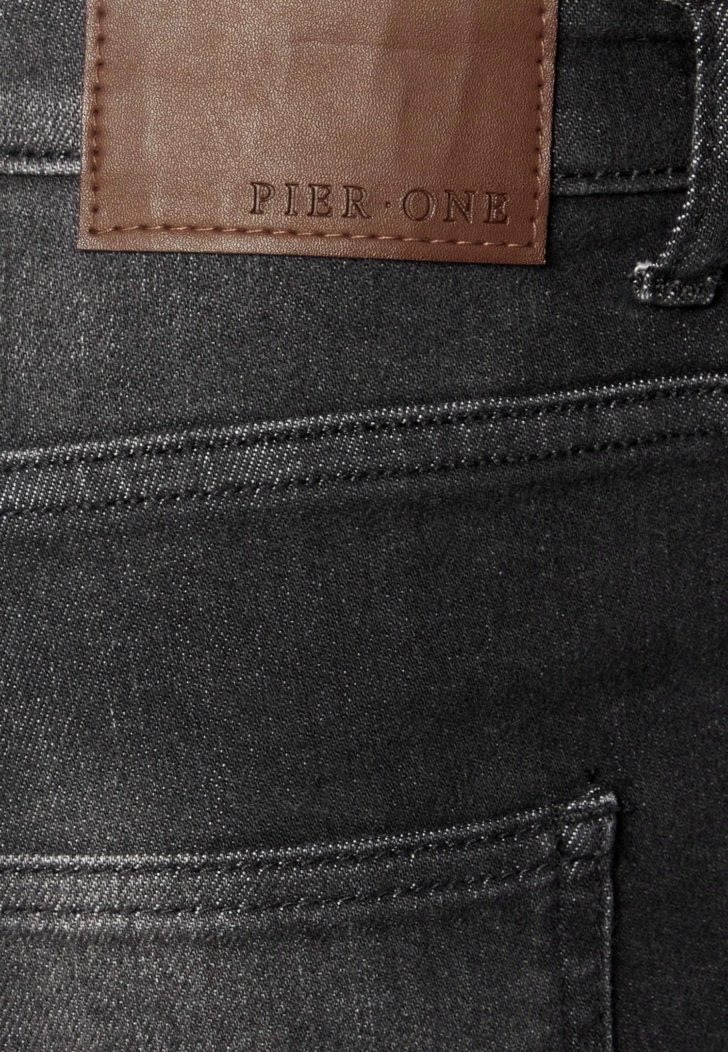 Pier One Slim Fit Jeans - Grey 5 Pier One Slim Fit Jeans - Grey - Image 3
