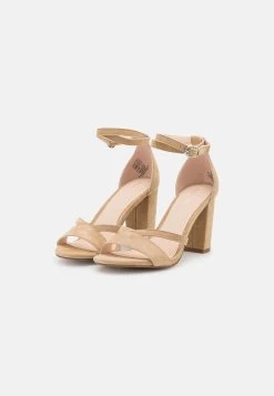 Pier One High Heeled Sandals - Beige -Pier One f449f4eb220b4a3ba91b46db567c638d