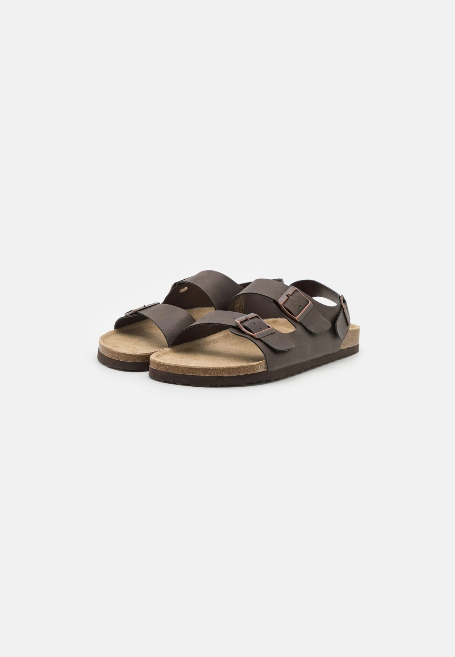 Pier One Unisex - Sandals - Dark Brown 4 Pier One Unisex - Sandals - Dark Brown - Image 2
