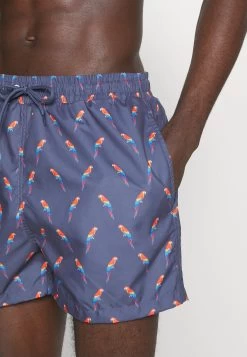 Pier One Swimming Shorts - Dark Blue/Multi-Coloured -Pier One f5df0e665631444f8176e8f263e4353a