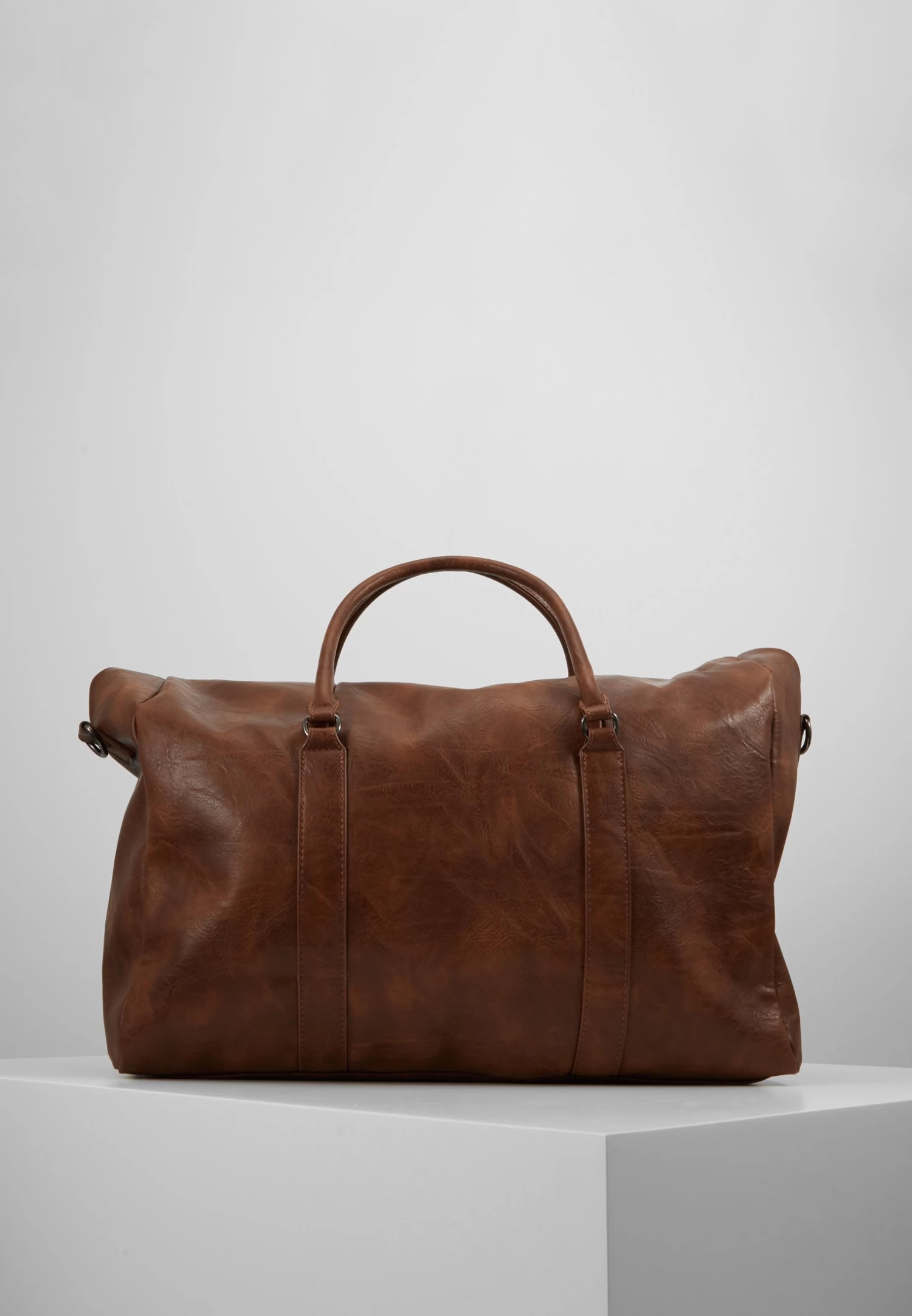 Pier One Unisex - Weekend Bag - Dark Brown 7 Pier One Unisex - Weekend Bag - Dark Brown - Image 5