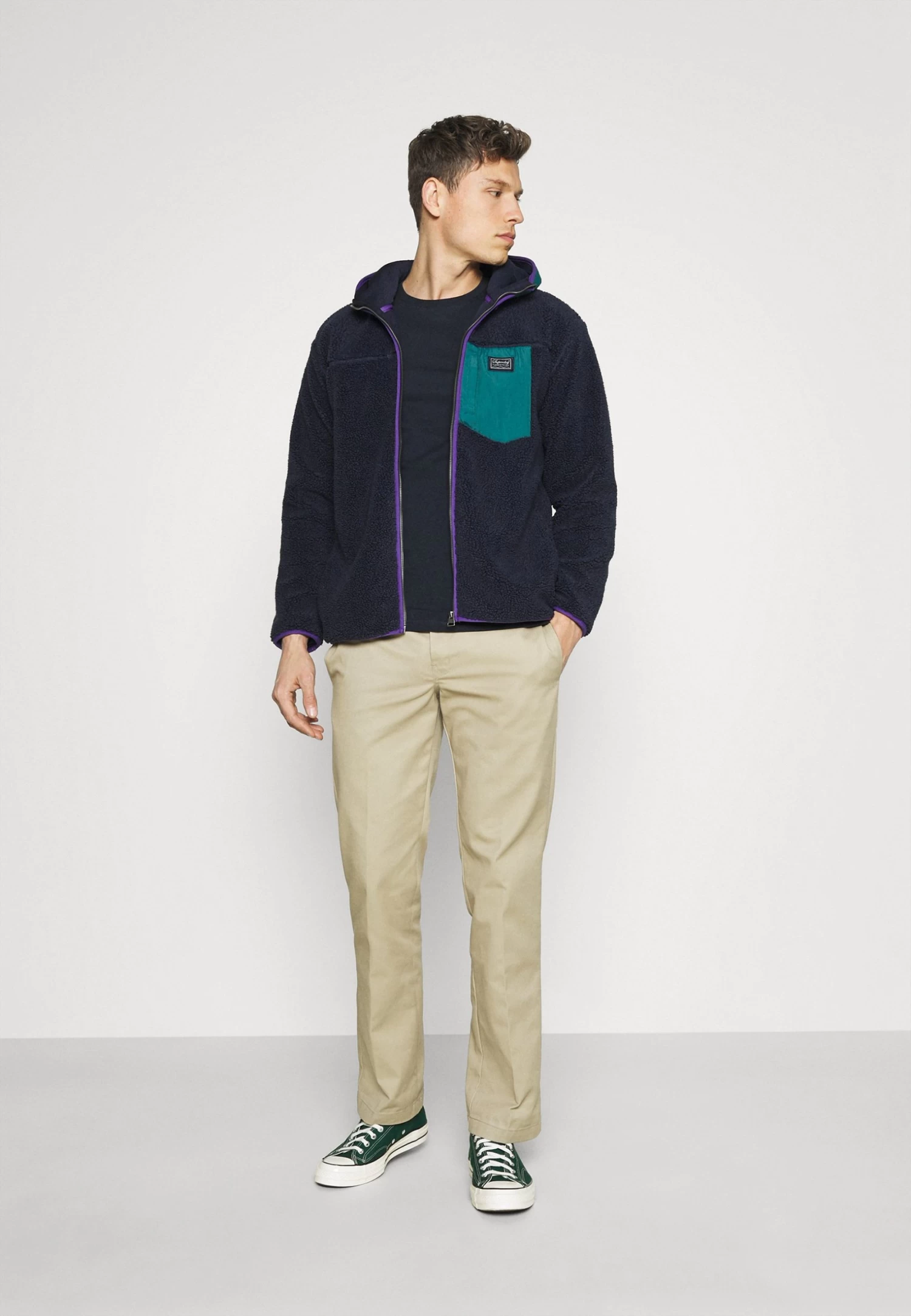 Pier One 2 Pack - Long Sleeved Top - Dark Blue/Mottled Grey 3 Pier One 2 Pack - Long Sleeved Top - Dark Blue/Mottled Grey