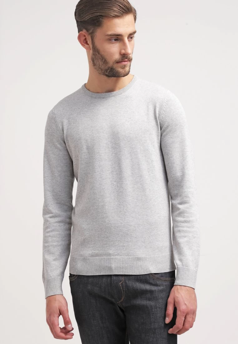 Pier One Basic Crewneck - Jumper - Light Grey 3 Pier One Basic Crewneck - Jumper - Light Grey