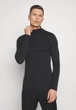 Pier One 2 Pack - Long Sleeved Top - White/Black -Pier One f96a38dd458040bb8ba797214d8d74e6