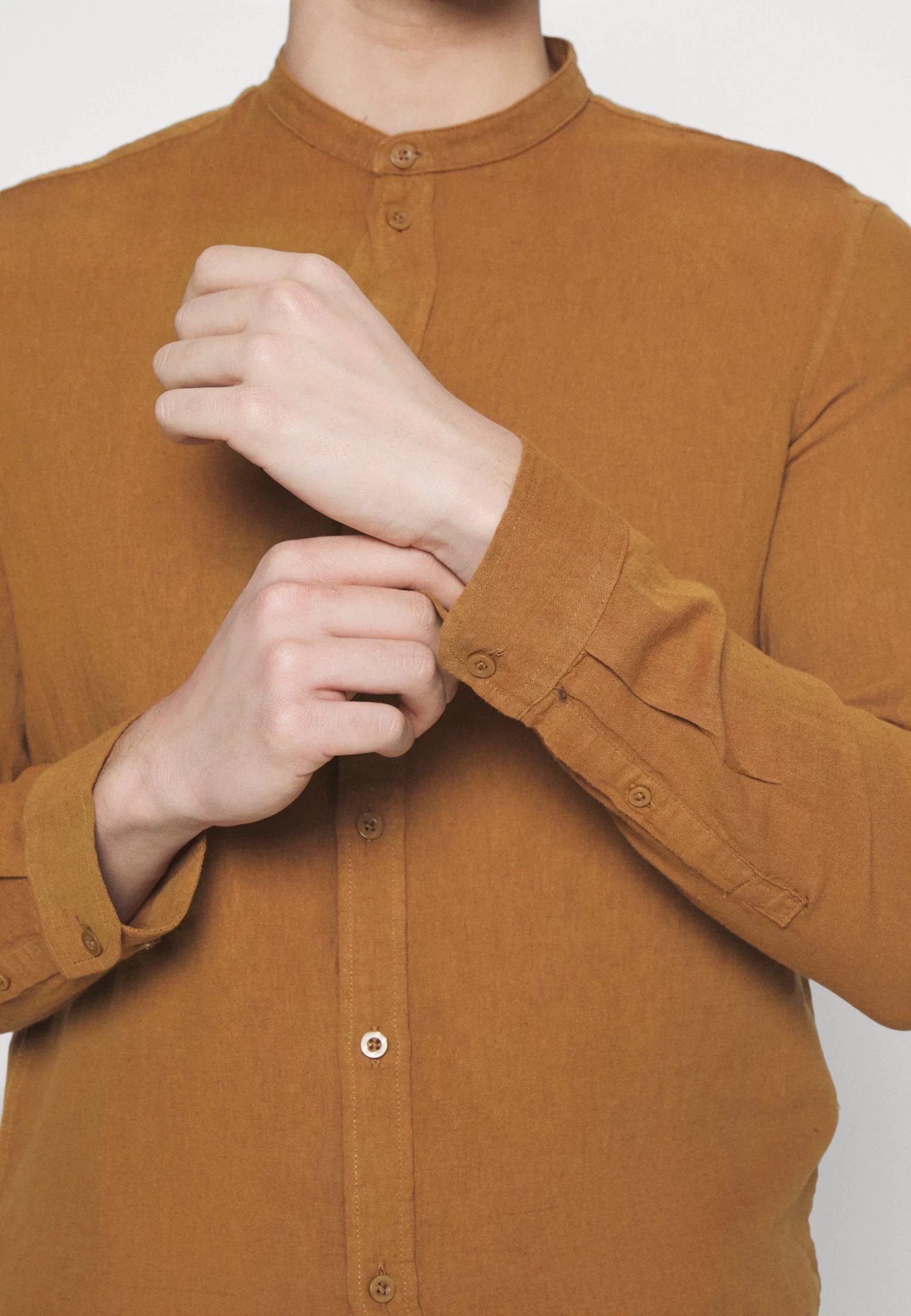 Pier One Shirt - Brown 7 Pier One Shirt - Brown - Image 5