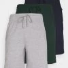 Pier One 3 Pack - Pyjama Bottoms - Dark Blue /Mottled Dark Grey/Dark Green -Pier One fbadd663c5594d29a25948737d7d986a