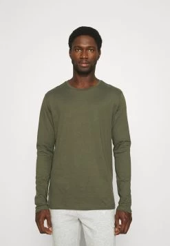 Pier One 2 Pack - Long Sleeved Top - Olive/Dark Blue -Pier One fbf130aeedee491594c388dc1fd3399d