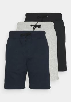 Pier One 3 Pack - Shorts - Black/Mottled Light Grey/Dark Blue 17 Pier One 3 Pack - Shorts - Black/Mottled Light Grey/Dark Blue -Pier One fd1d6a00272c4d8db0cdbce1e6cd9d7c