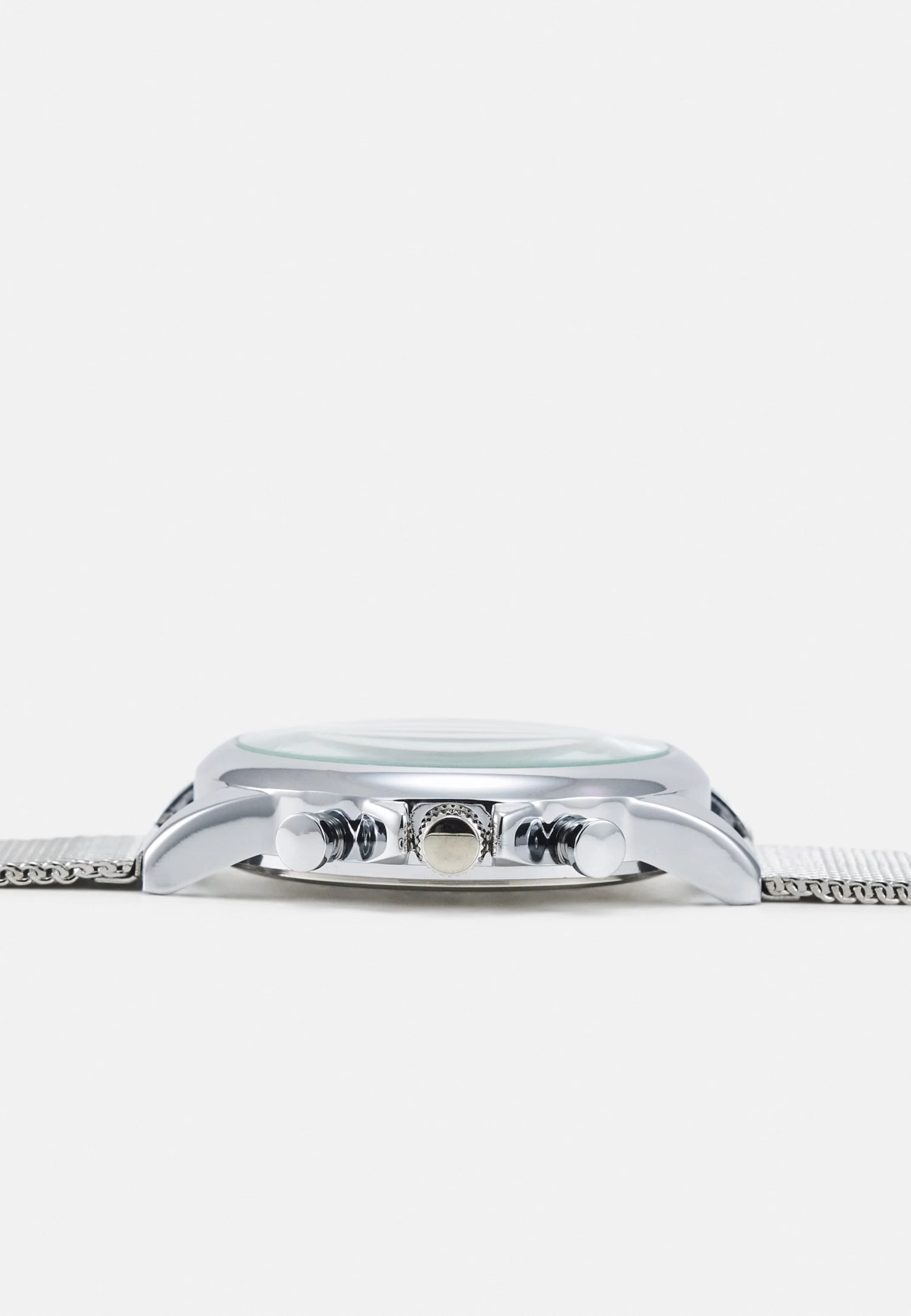 Pier One Unisex - Chronograph Watch - Silver-Coloured 5 Pier One Unisex - Chronograph Watch - Silver-Coloured - Image 3